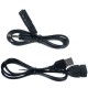 Kruzzel kuprinė su USB jungtimi ir apšvietimu - juoda