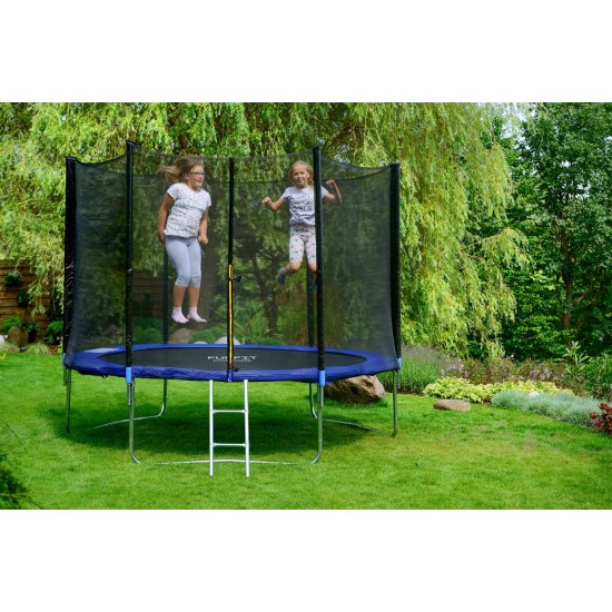 Batutas 10" 312 cm. skersmens, su apsauginiu tinkleliu ir kopėčiomis FUNFIT.