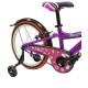 Dviratis 4KIDS Bubble 20" (aliuminis, raudona)