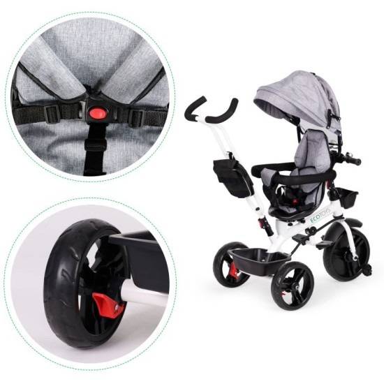 Laste kolmerattaline jalgratas Ecotoys HALL new