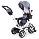 Laste kolmerattaline jalgratas Ecotoys GREY New 2