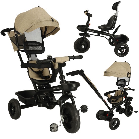 Laste kolmerattaline jalgratas TRIKE FIX LITE V2, Kreem