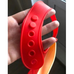 Seilinukas plastikinis su kišenėle - paršiukas