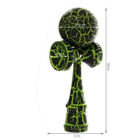 KENDAMA puidust oskusmäng – roheline