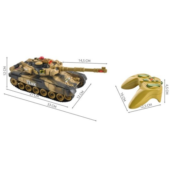 RC tank puldiga 2 tk.