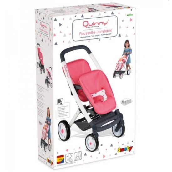 Nukukäru SMOBY kaksikutele | Maxi Cosi Quinny Rose
