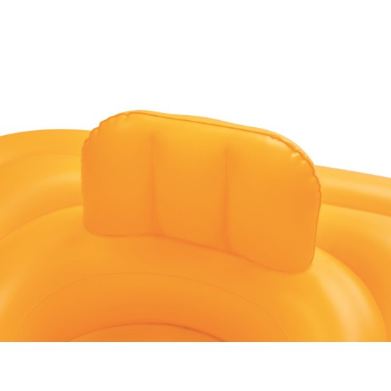 Pripučiamasis ryškiaspalvis plaukimo ratas „Swim Safe ABC“