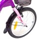 Dviratis 4KIDS Bubble 20" (aliuminis, violetinė)