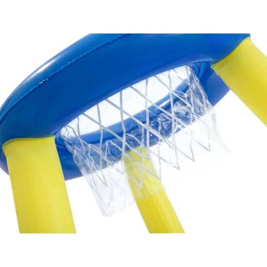 Bestway täispuhutav ujuv korvpallikomplekt 61 cm.