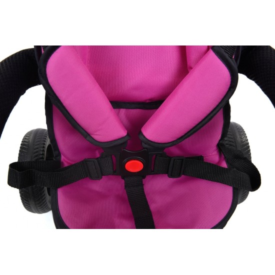 Laste kolmerattaline jalgratas Funfit Kids Twist Rose