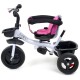 Laste kolmerattaline jalgratas Funfit Kids Twist Rose