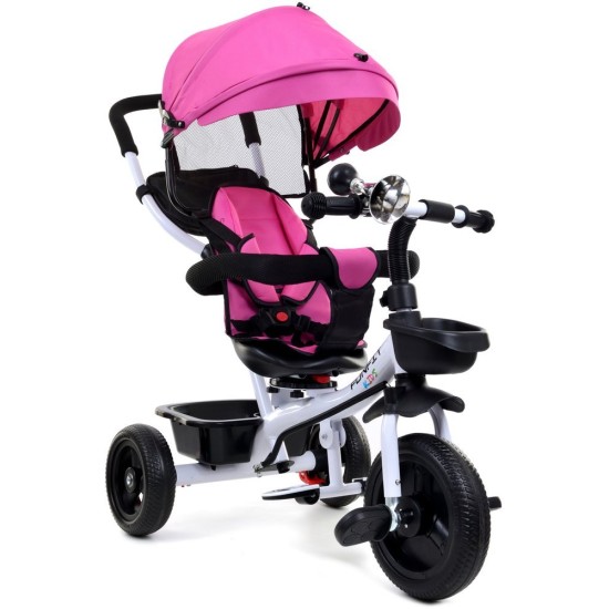 Laste kolmerattaline jalgratas Funfit Kids Twist Rose