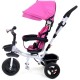 Laste kolmerattaline jalgratas Funfit Kids Twist Rose