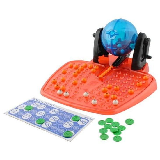 Skaitmeninis Bingo žaidimas su loterijos mašina