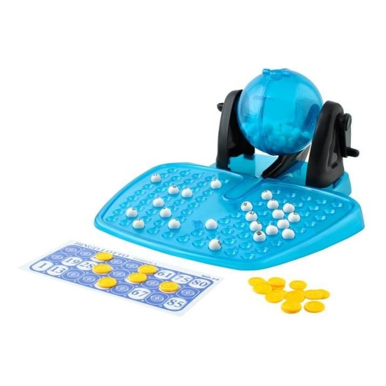 Skaitmeninis Bingo žaidimas su loterijos mašina