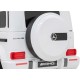 Ühekohaline elektriauto Mercedes G63 AMG 4x4, valge
