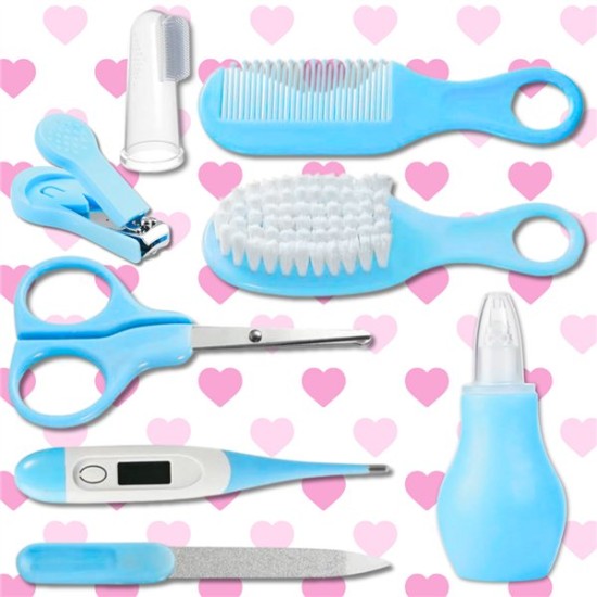 Beebikomplekt ümbrisega Baby Care kit, sinine