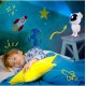 LED 3D valgusefektid astronaut, projektor