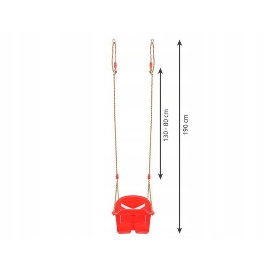Ühekordne plastikkiik RED