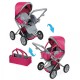 Nukukäru Woopie Royal, roosa 4in1