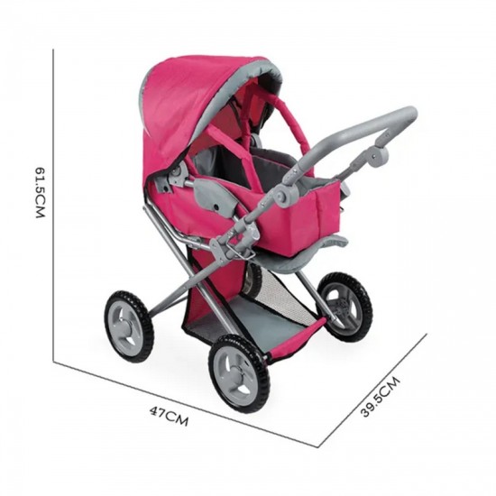 Nukukäru Woopie Royal, roosa 4in1