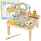 Puidust sensoorne laud 5in1 Woopie Green