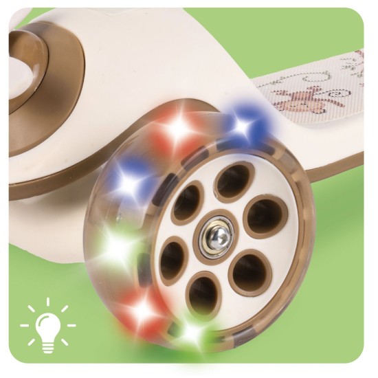Kolmerattaline istmega roller, Cream