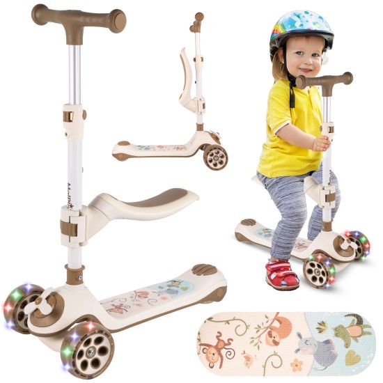 Kolmerattaline istmega roller, Cream