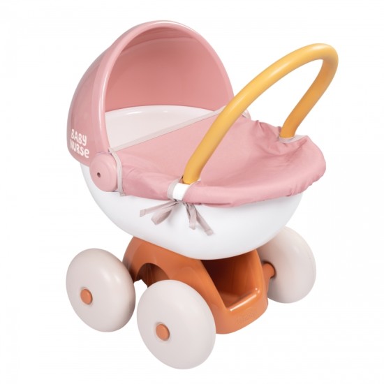 Smoby nukukäru plastist varikatusega