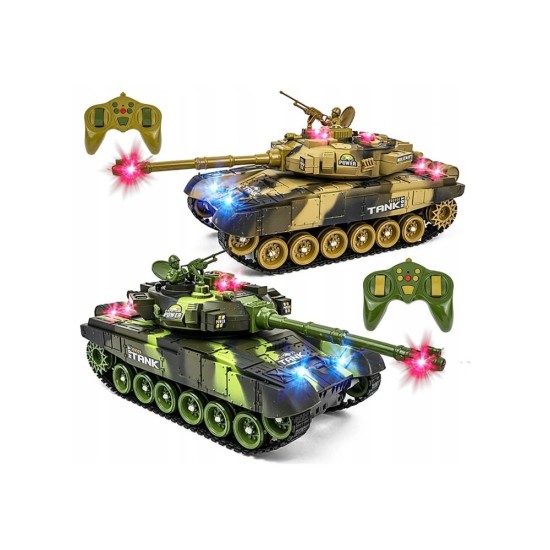 RC tank puldiga 2 tk.