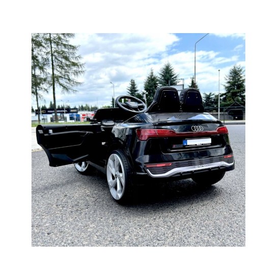 Elektriauto lastele Audi E-Tron SQ8, 4x4, must