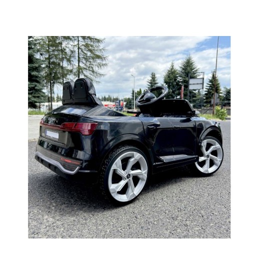 Elektriauto lastele Audi E-Tron SQ8, 4x4, must