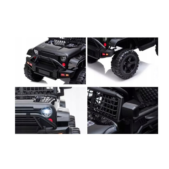 Elektriauto lastele Jeep Dark night, punane