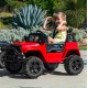 Elektriauto lastele Jeep Dark night, punane