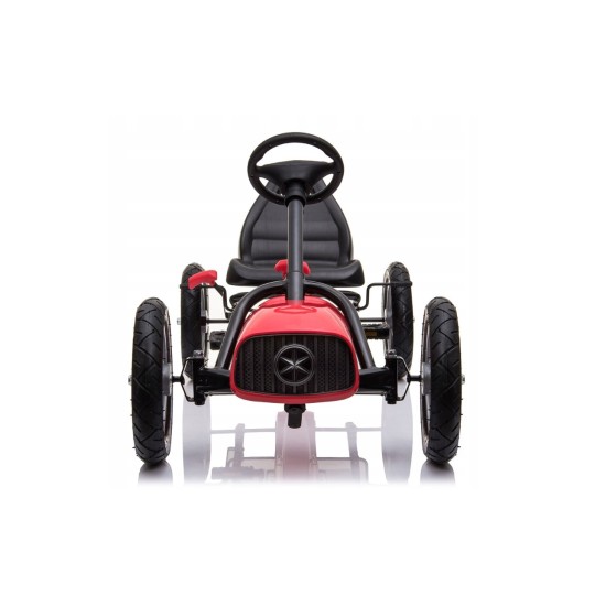 Go-kart Buggy täispuhutavad rattad, punased