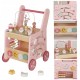 Puidust liugur EcoDeluxe, roosa