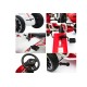 Hecht Abarth gokart, valge