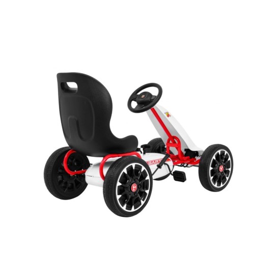Hecht Abarth gokart, valge