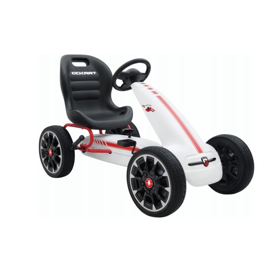 Hecht Abarth gokart, valge