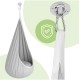 Laste ripptool padjaga, hall, puuvill, 3+, 60 kg