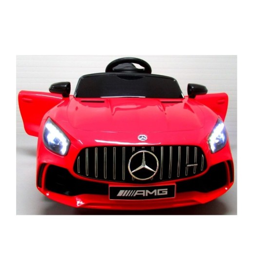 Ühekohaline elektriauto lastele Mercedes AMG GT R, punane