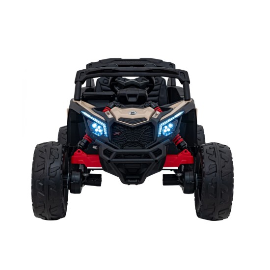 Ühekohaline laste elektriauto Can-Am Maverick ATV, 800W, 4x4, must