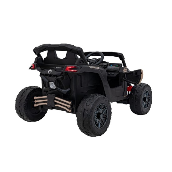 Ühekohaline laste elektriauto Can-Am Maverick ATV, 800W, 4x4, must