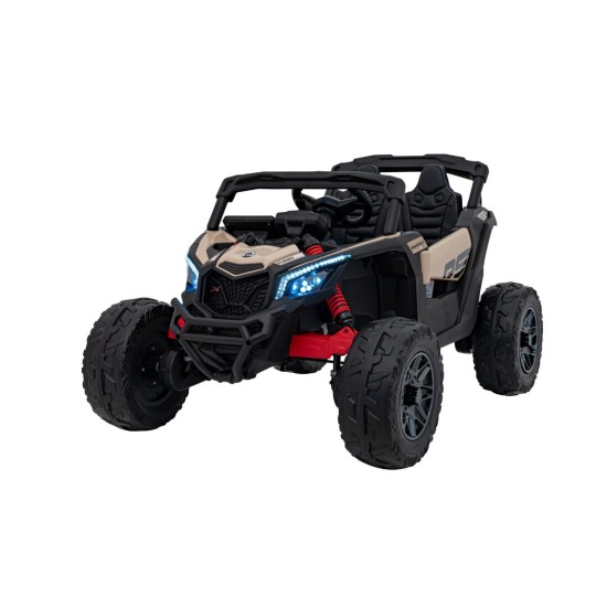 Ühekohaline laste elektriauto Can-Am Maverick ATV, 800W, 4x4, must