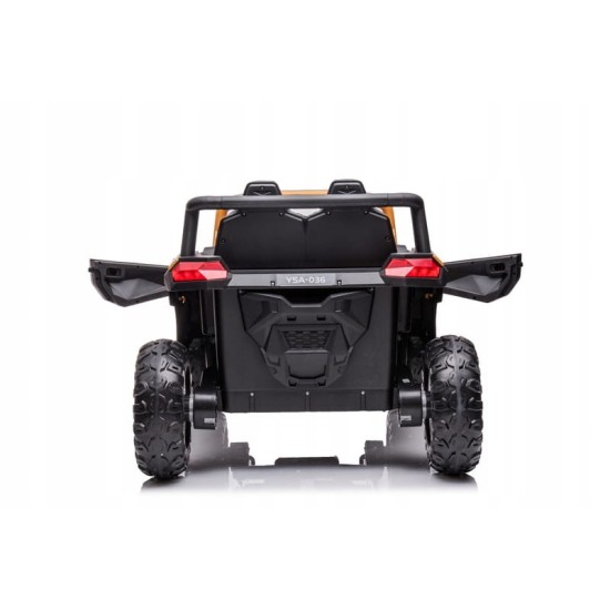 Kahekohaline elektriauto UTV Buggy Racing 4x4, Roheline