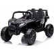 Kahekohaline elektriauto UTV Buggy Racing 4x4, must