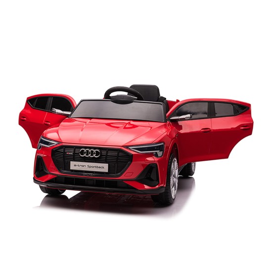 Elektriauto lastele Audi E-Tron QLS-6688, 4x4, punane