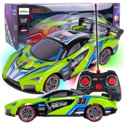 Puldiga auto, RC, LED-valgustus