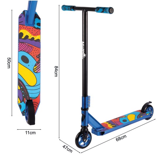 Tõukeratas 105mm ABEC 9, sinine