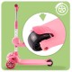 Kolmerattaline istmega roller, Cat 2in1, Rose